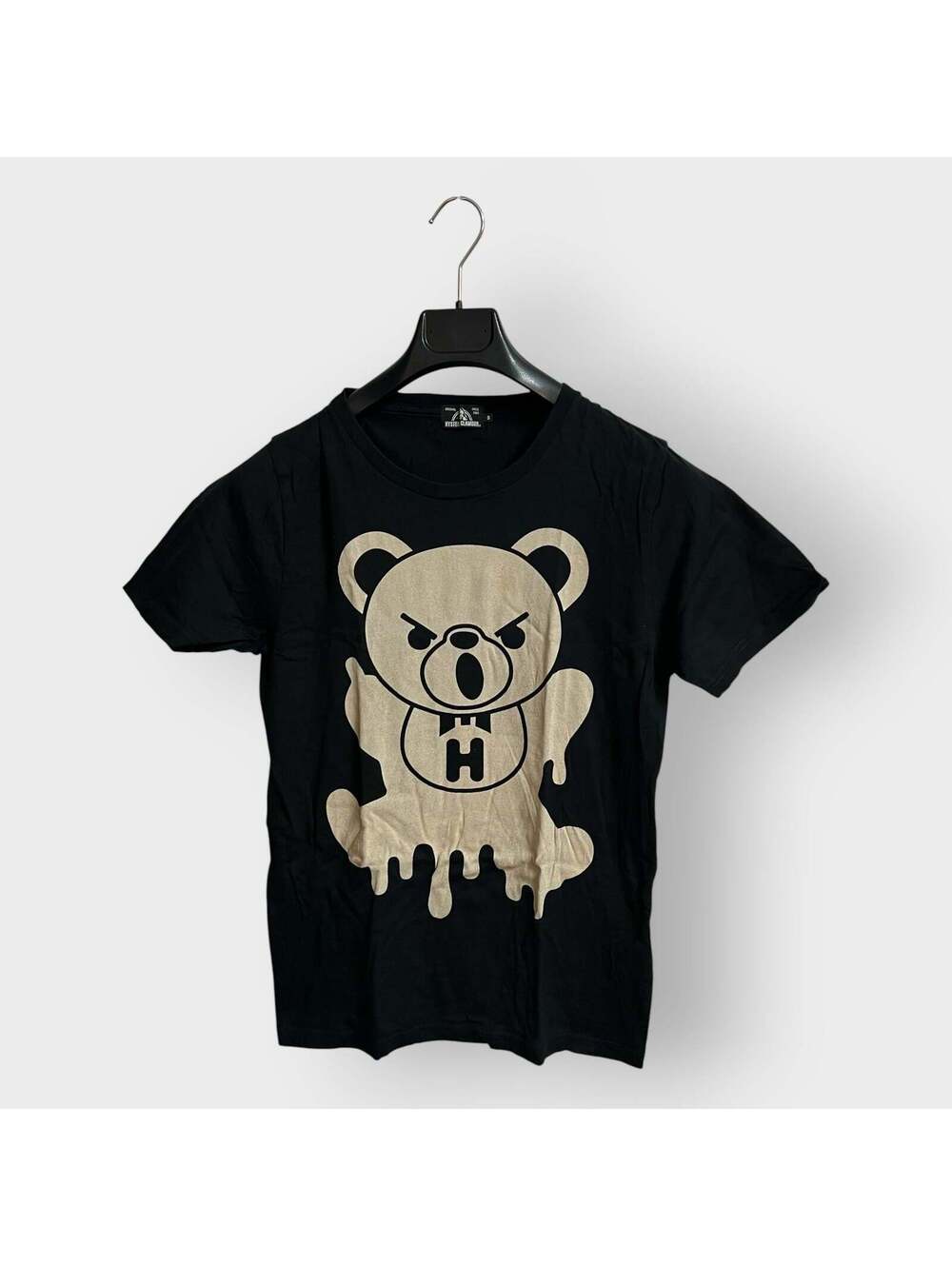 Hysteric Glamour Teddy bear just the bear with H in the middle Graphic Tee